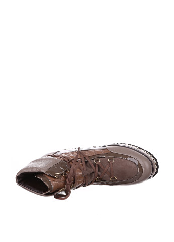 Осенние ботинки Camuzares с металлическими вставками из натурального меха