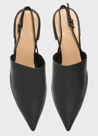 PRPY Туфли слингбеки черный з натуральная кожа, китай — лето (332382353)