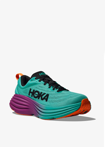 Бірюзові Осінні кросівки HOKA BONDI 8