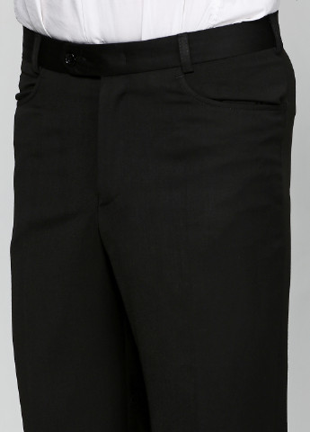 Чорний демісезонний костюм (піджак, брюки) брючний Gentle Man
