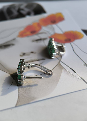 Серьги Silver Flame (329999932)