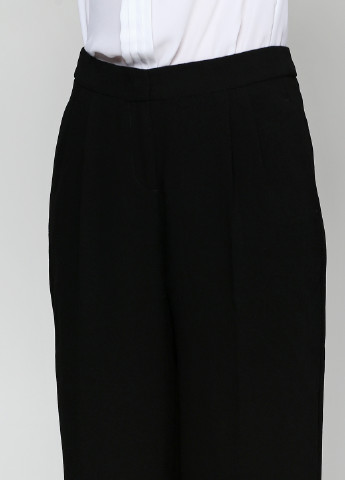 Черные классические демисезонные прямые брюки United Colors of Benetton