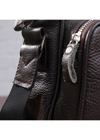 Чоловіча шкіряна сумка 20х23х7-11 см Shvigel (252126825)