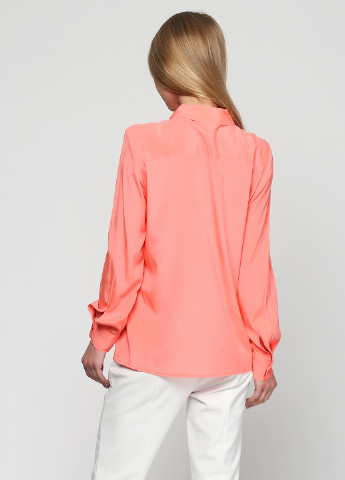 Оранжевая демисезонная блуза DKNY