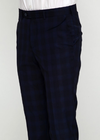 Темно-синій демісезонний костюм (піджак, брюки) брючний Миа-Стиль