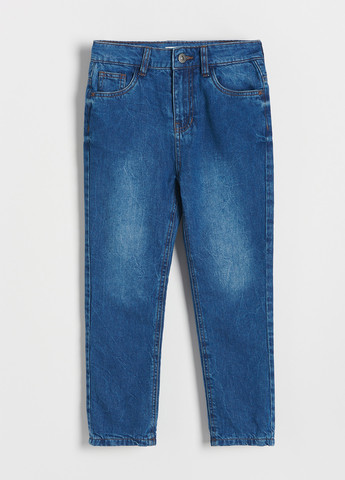 Синие демисезонные зауженные джинсы Reserved