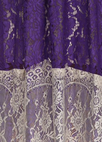 Фиолетовое кэжуал платье Lumina с орнаментом