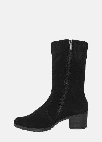 Зимние ботинки ral6127-11 черный Alvista из натуральной замши