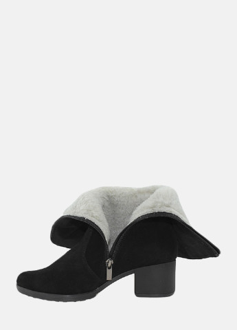 Зимние ботинки ral6127-11 черный Alvista из натуральной замши