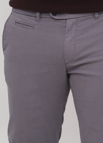 Серые кэжуал демисезонные чиносы брюки Lagrand