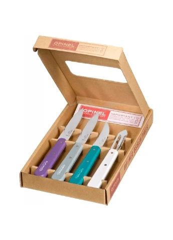 Набір ножів Les Essentiels Art 4шт (001939) Opinel комбінований,