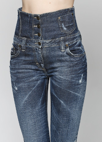 Синие демисезонные джинсы Sexy Woman