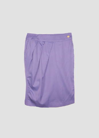 Светло-фиолетовая кэжуал однотонная юбка Gianfranco Ferre