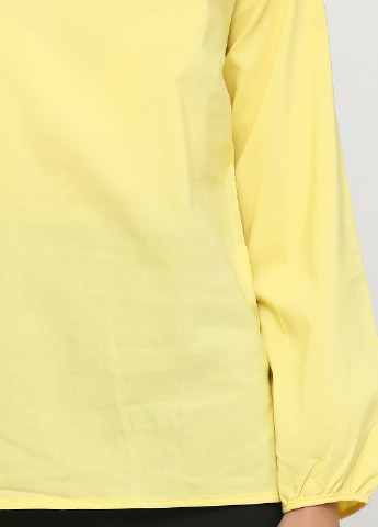 Желтая демисезонная блуза Adelin Fostayn