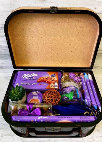 Подарочный набор Chocolate Box, подарок на день рождения, жене, девушке, подруге, сестре, маме. Кукумбер чёрный