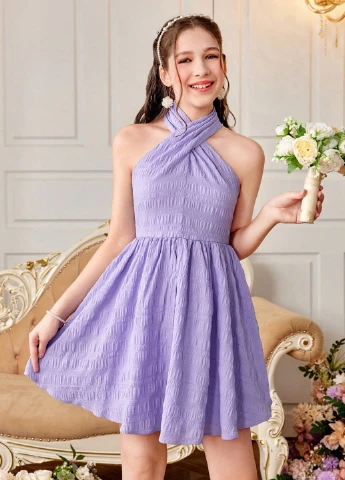 Сиреневое платье SHEIN (322984795)