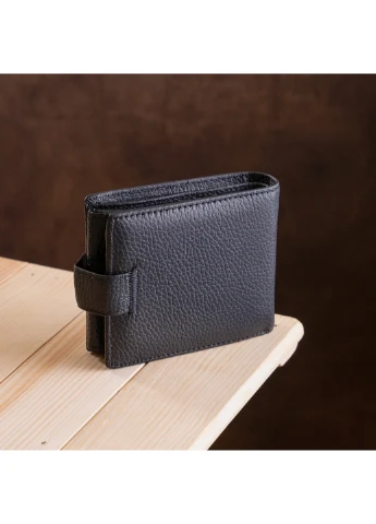 Чоловічий шкіряний гаманець 11,5х9,5х2,5 см st leather (252127691)