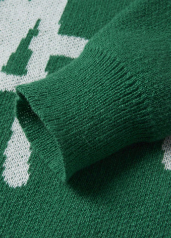 Зелений демісезонний джемпер джемпер SHEIN