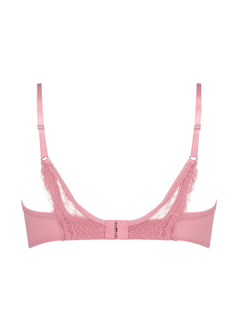 Пудровый балконет бюстгальтер Hunkemoller с косточками кружево, полиамид