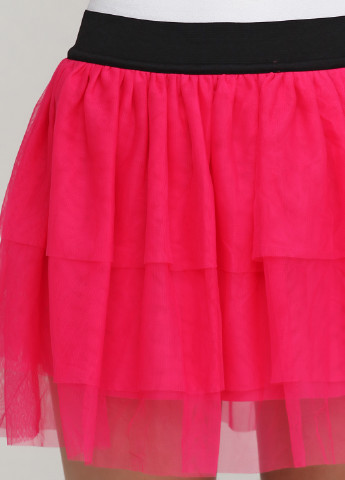 Розовая кэжуал однотонная юбка Terranova мини
