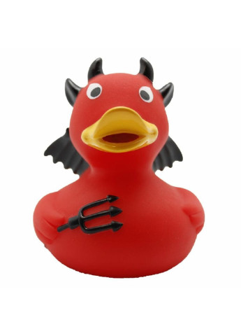 Іграшка для ванної LiLaLu Чорт качка (L1829) No Brand (254069117)