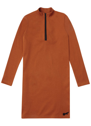 Светло-коричневое платье Fox & Roll (260569357)