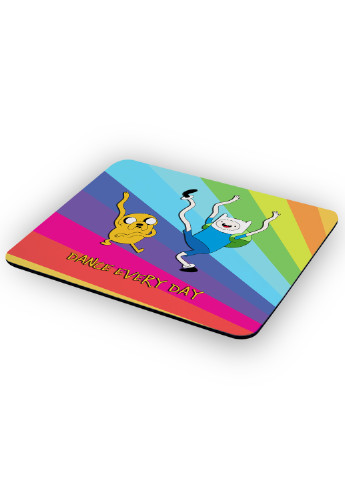 Коврик для мышки Финн и Джейк пес Время приключений (Adventure Time) (25108-1580) 29х21 см MobiPrint (224437225)