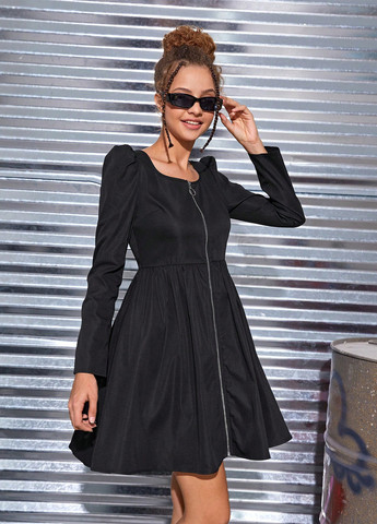 Чёрное платье SHEIN (316820902)