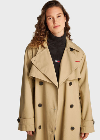 Плащ Tommy Jeans тренчкот на гудзиках демісезон (344461716)