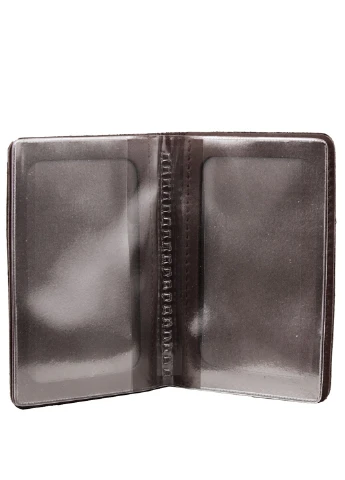 Чоловіча шкіряна обкладинка для паспорта 7х10х1,5 см DNK Leather (212702384)