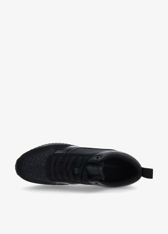 Чорні всесезон кросівки Calvin Klein LOW TOP LACE UP MESH MONO