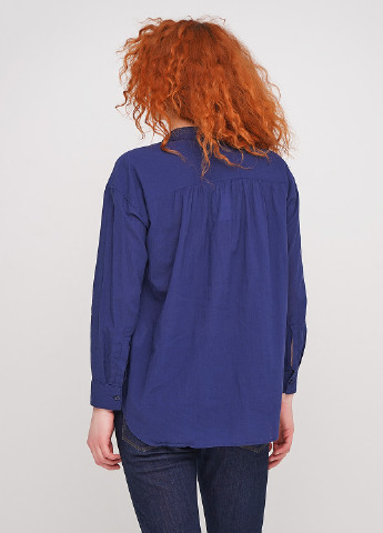 Тёмно-синяя блуза Gap