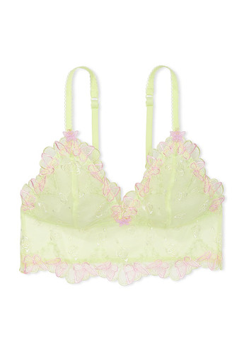 Салатовий демісезонний комплект (бюстгальтер, трусики) Victoria's Secret