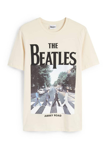 Світло-бежева футболка C&A