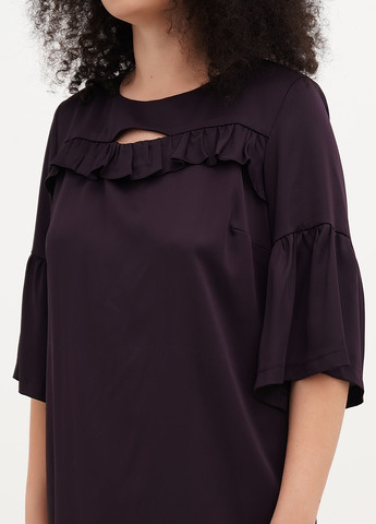 Сливова кежуал сукня Imperial однотонна