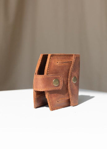 Миниатюрный кошелек ручной работы лавандового цвета из натуральной кожи с легким глянцевым эффектом Boorbon (253738079)