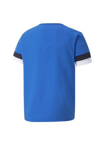 Синя демісезонна дитяча футболка teamrise youth football jersey Puma