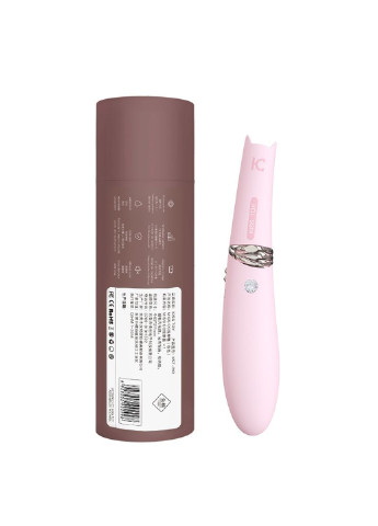 Вакуумний стимулятор з вібрацією Miss CC Pink, можна використовувати як вібратор, діаметр 3,6 KisToy (254734176)