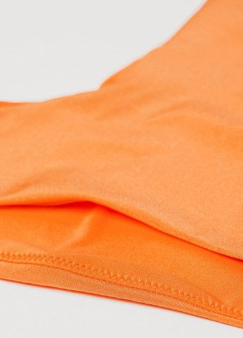 Светло-оранжевые плавки бікіні однотонные H&M