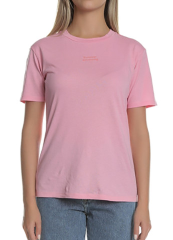 Светло-розовая летняя футболка Scotch&Soda