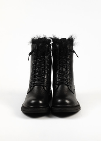 Зимние ботинки высокие черные Berkonty