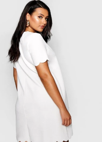 Белое платье Boohoo