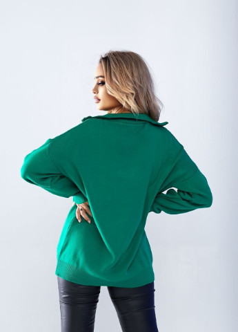 Зеленый демисезонный свитер Garna