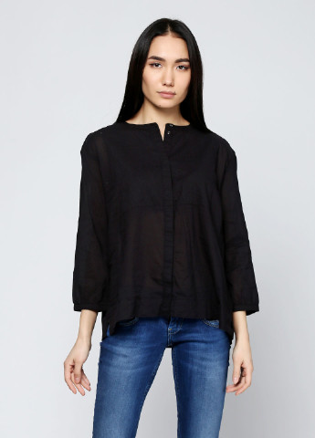 Чорна демісезонна блуза And Less