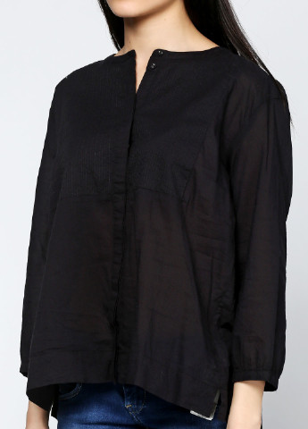 Черная демисезонная блуза And Less