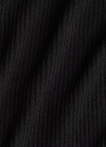 Чорний літній светр H&M
