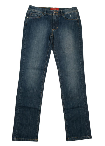 Синие демисезонные классические джинсы Jaggy