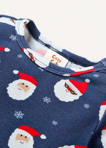 Синя всесезон піжама (лонгслів, штани) лонгслів + брюки SHEIN