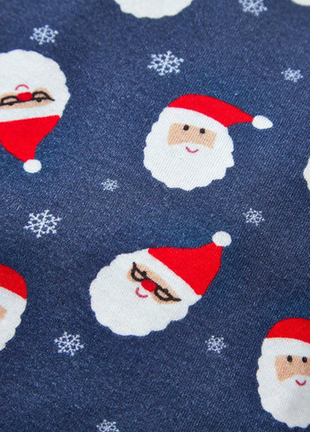 Синя всесезон піжама (лонгслів, штани) лонгслів + брюки SHEIN