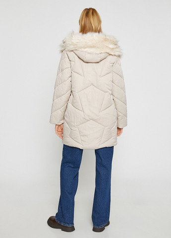 Светло-бежевая демисезонная куртка KOTON